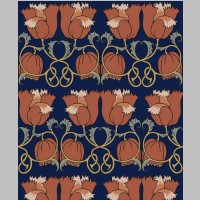 Voysey, Poppies, on artsandcraftsdesign.jpg